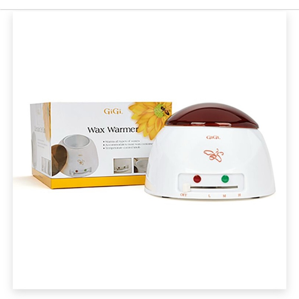 GiGi White and Brown Wax Warmer